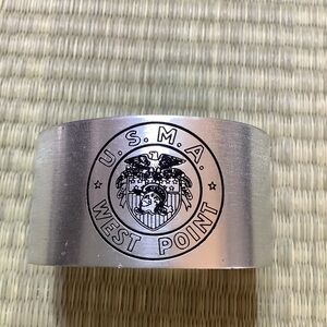 Silver U.S.M.A. West Point Cuff Bracelet